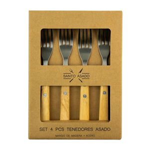 Set De Tenedores Para Asado Lyn 4 Pzs