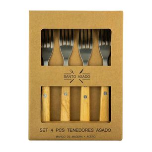 Set De Tenedores Para Asado Lyn 4 Pzs