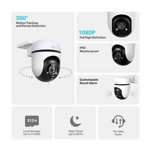 C&aacute;mara De Vigilancia Tp-link Tapo C500, Exterior, 360 , Detecci&oacute;n De Personas