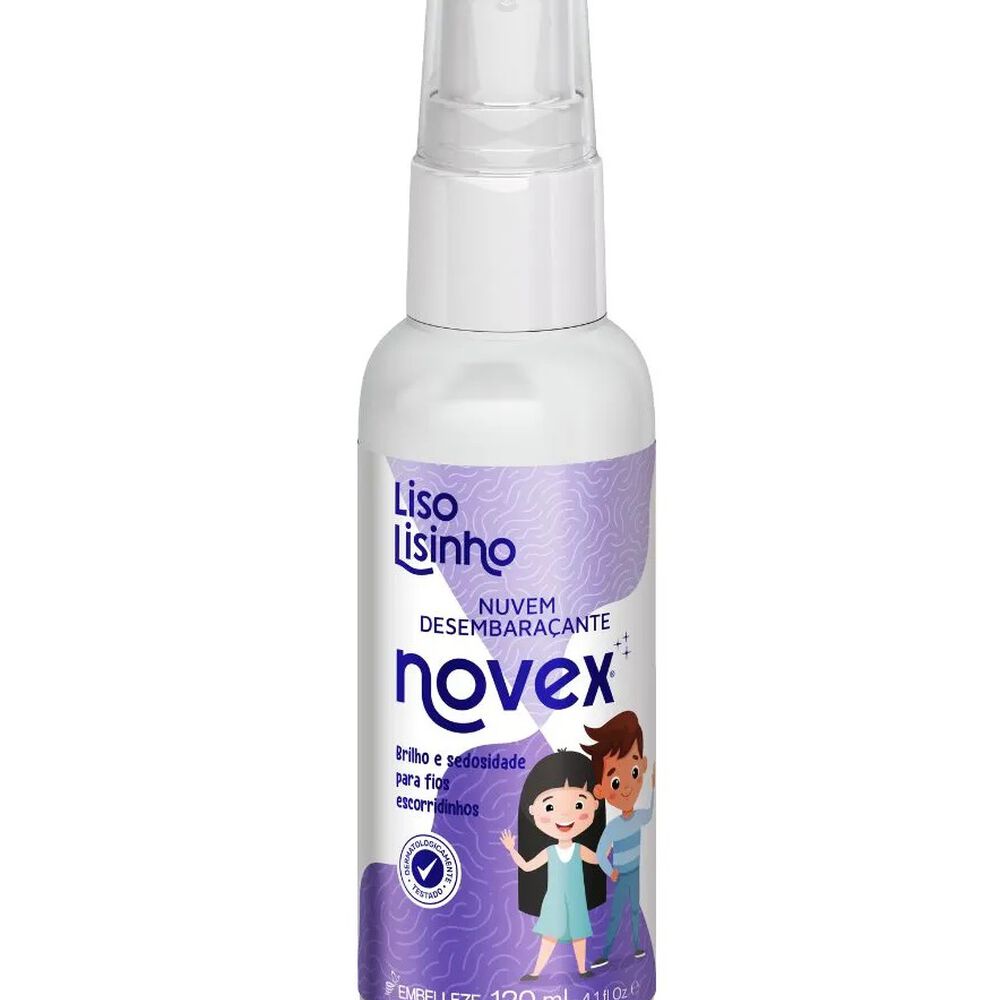 Desenredante De Cabellos Ni&ntilde;os Liso Lisinho Novex 120ml image number 0.0
