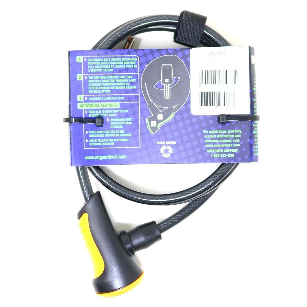 Candado Bicicleta On Guard Espiral Ns 180x12mm image number 11.0