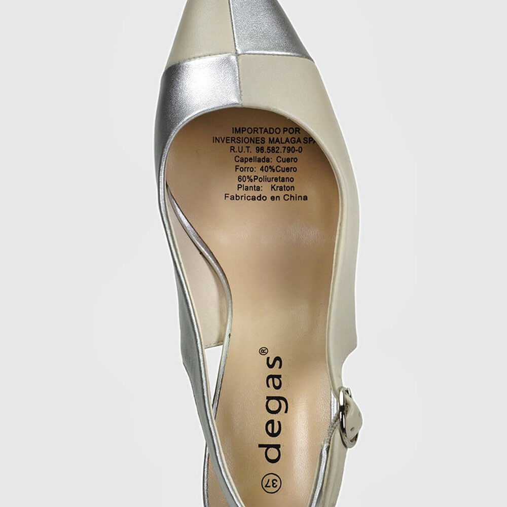 Zapato Leonor Crema image number 6.0