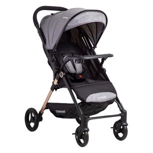 Coche De Paseo Bebesit City Reversible Con Bandeja Gris