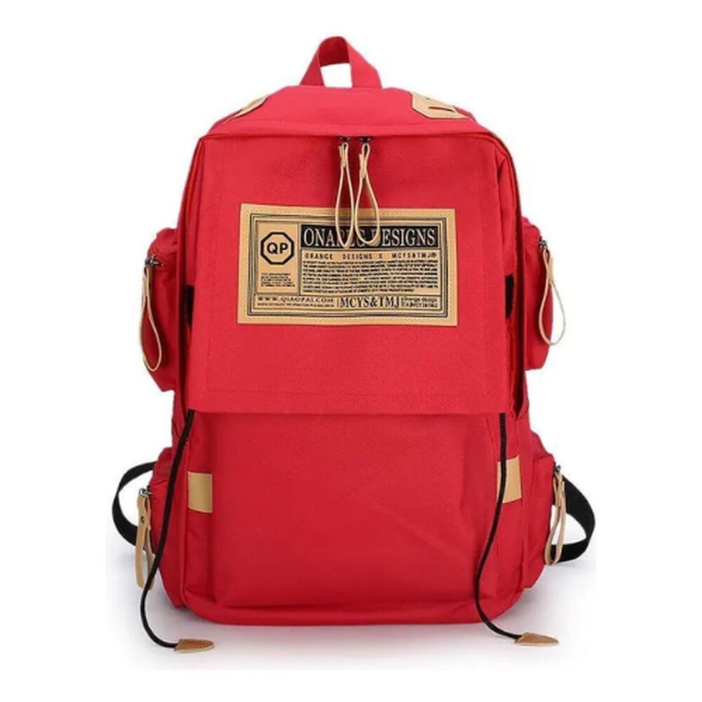 Bolso Mochila Morral Juvenil Viajes Moda Escolar Moderna image number 0.0