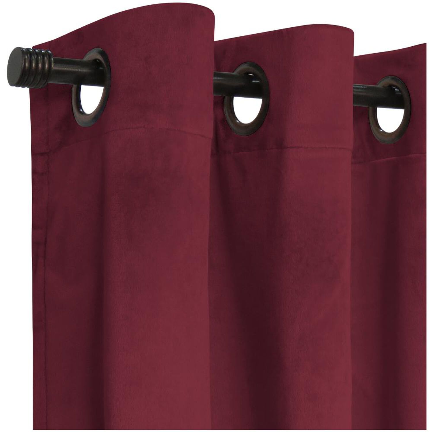 Set De Cortinas Illusions Velvet image number 1.0