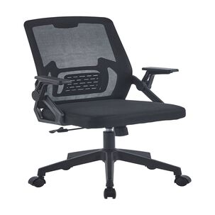 Silla De Oficina Ejecutiva Montreal Ergonomica Color Negro Bm-808 Arthome