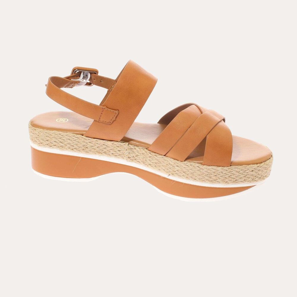 Sandalia Yellow Brown V&iacute;a Franca Art. 52110b31106ybrown image number 3.0