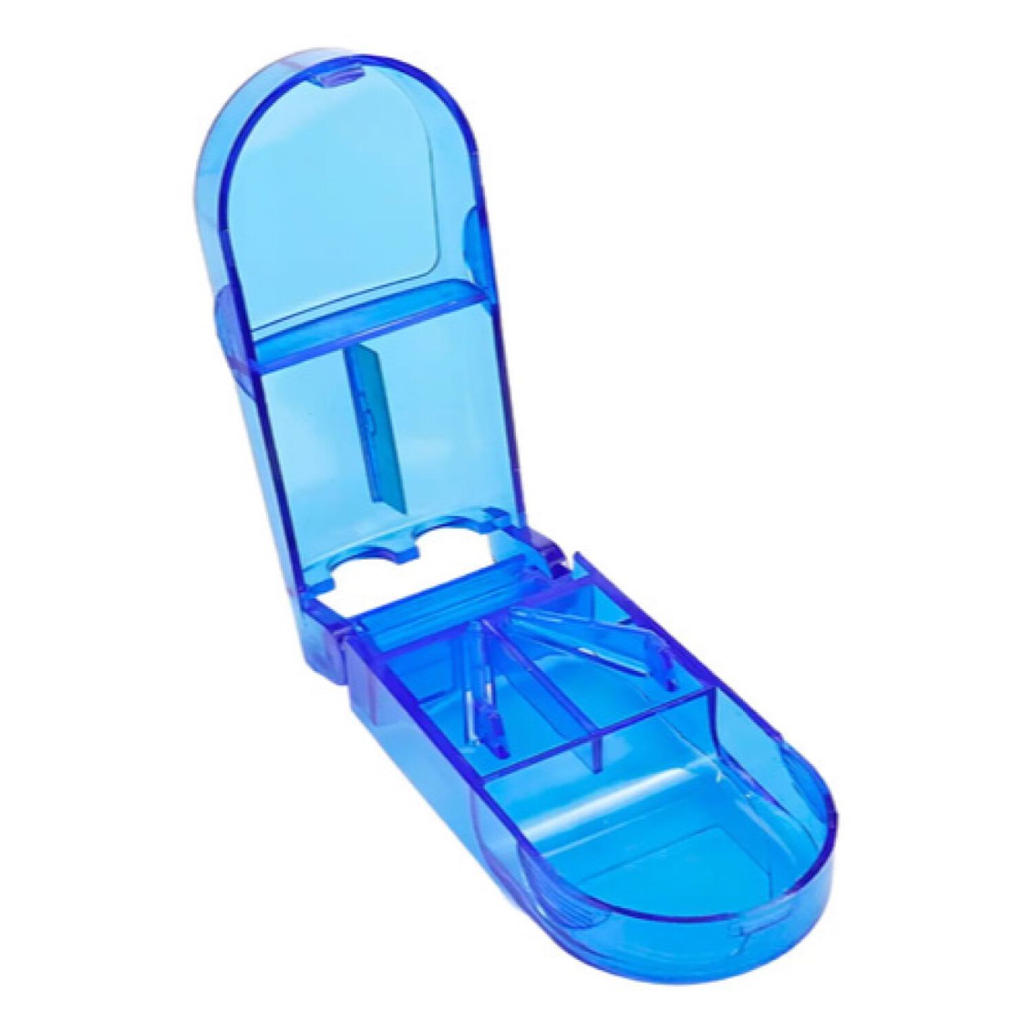 Pastillero Organizador Cortador Dosificador Pastilla Oneder Azul image number 0.0