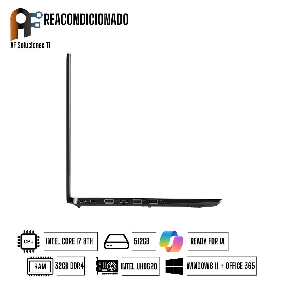Notebook Dell Latitude 7400 (i7 8th - 32gb - 512gb) (win 11-office365) Openbox image number 5.0