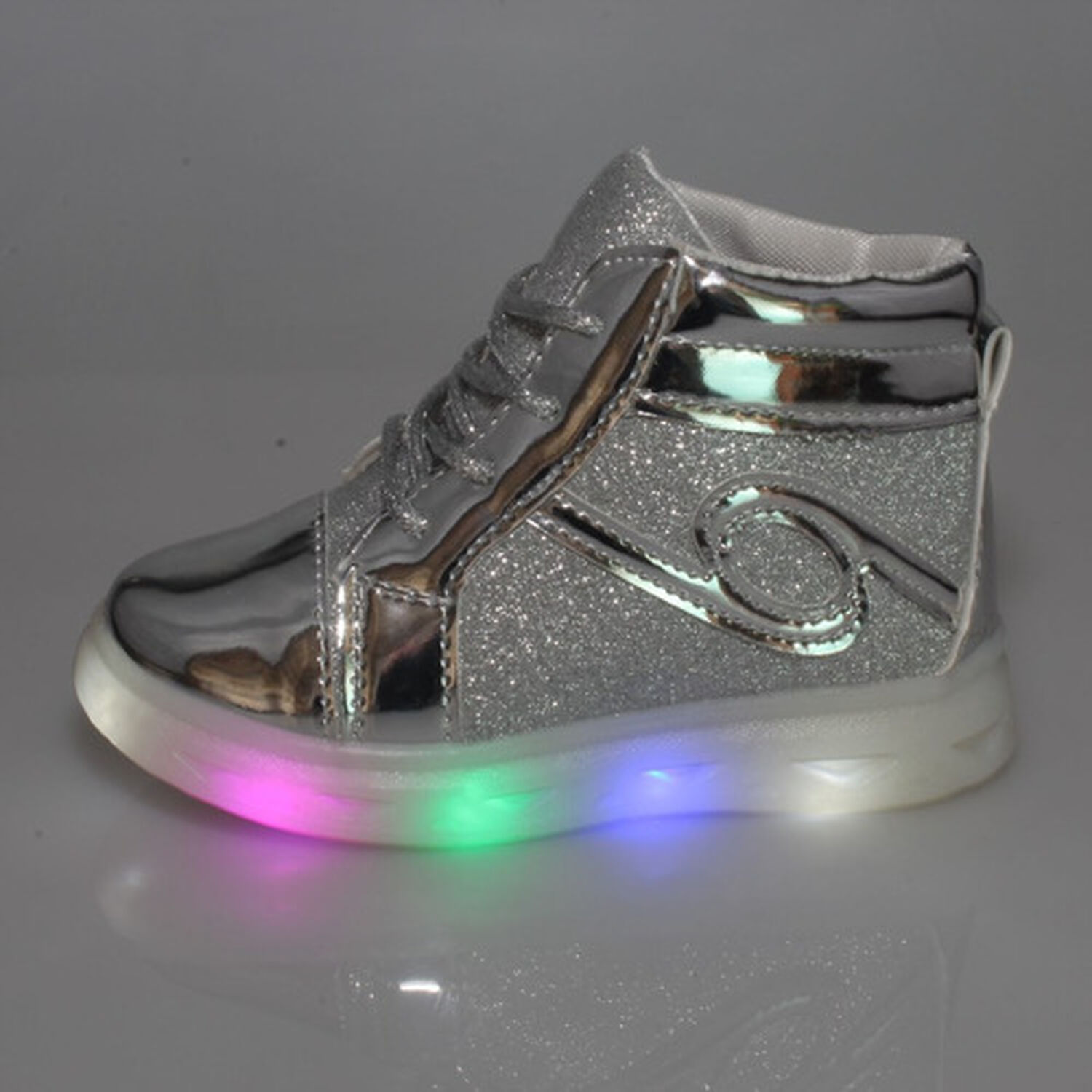 Zapatilla Con Luces Dorado Via Franca Art: 10167silver image number 4.0