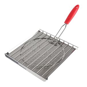 Tostador De Pan Acero Inoxidable Con Mango Bakelita - Ps