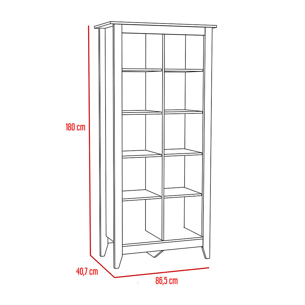 Combo Rack Casa Ideal Essential + Librero Casa Ideal Essential image number 4.0