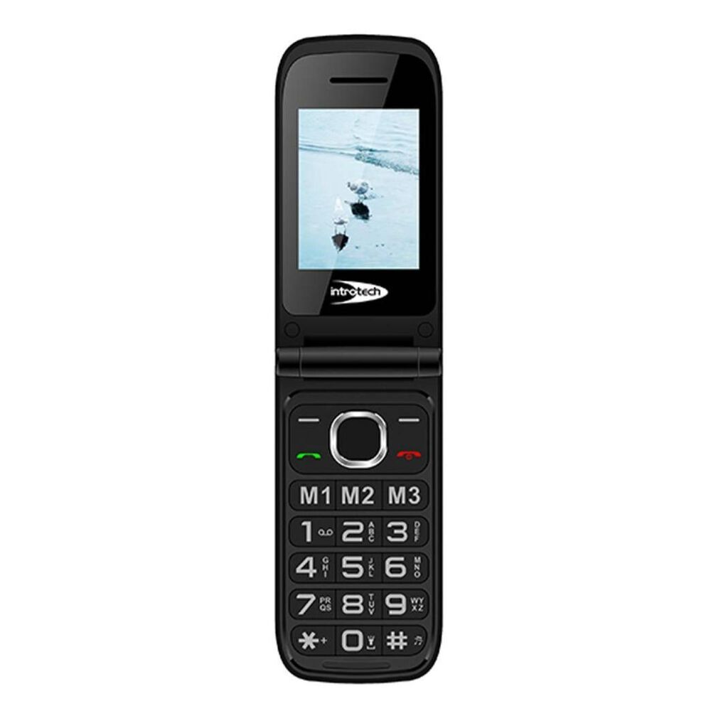 Telefono Senior Tipo Almeja 4g Negro Clamshell image number 0.0