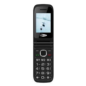 Telefono Senior Tipo Almeja 4g Negro Clamshell