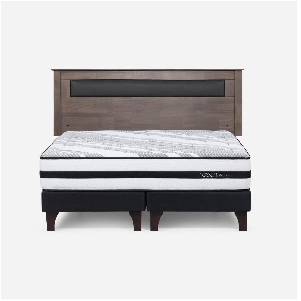 Cama Europea Rosen Driven / King / Base Dividida + Respaldo image number 0.0