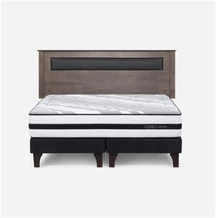 Cama Europea Rosen Driven / King / Base Dividida + Respaldo