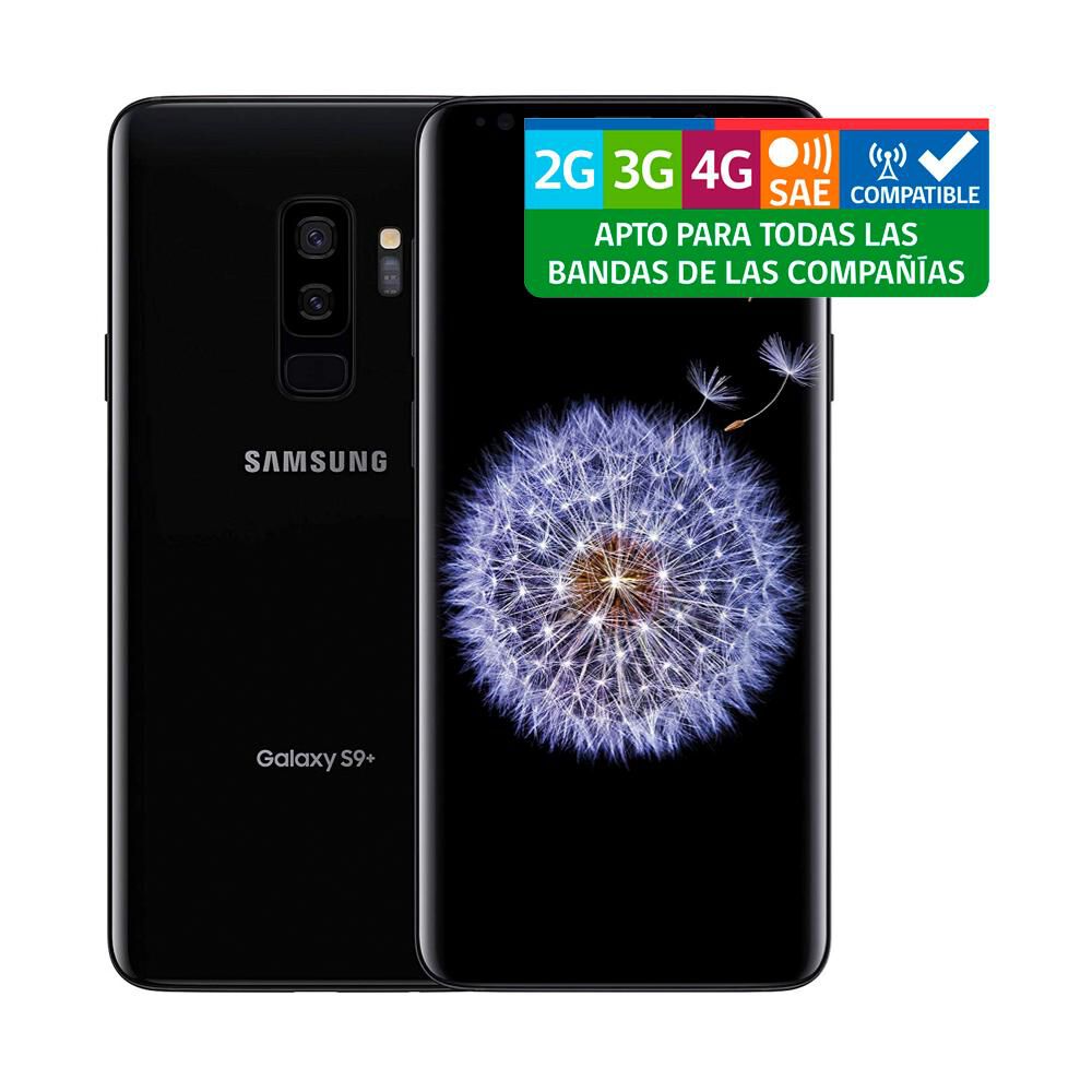 Smartphone Samsung Galaxy S9 Plus Reacondicionado Negro / 64 Gb / Liberado