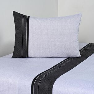 Juego De S&aacute;banas American Family Zircon / 1.5 Plazas / 144 Hilos