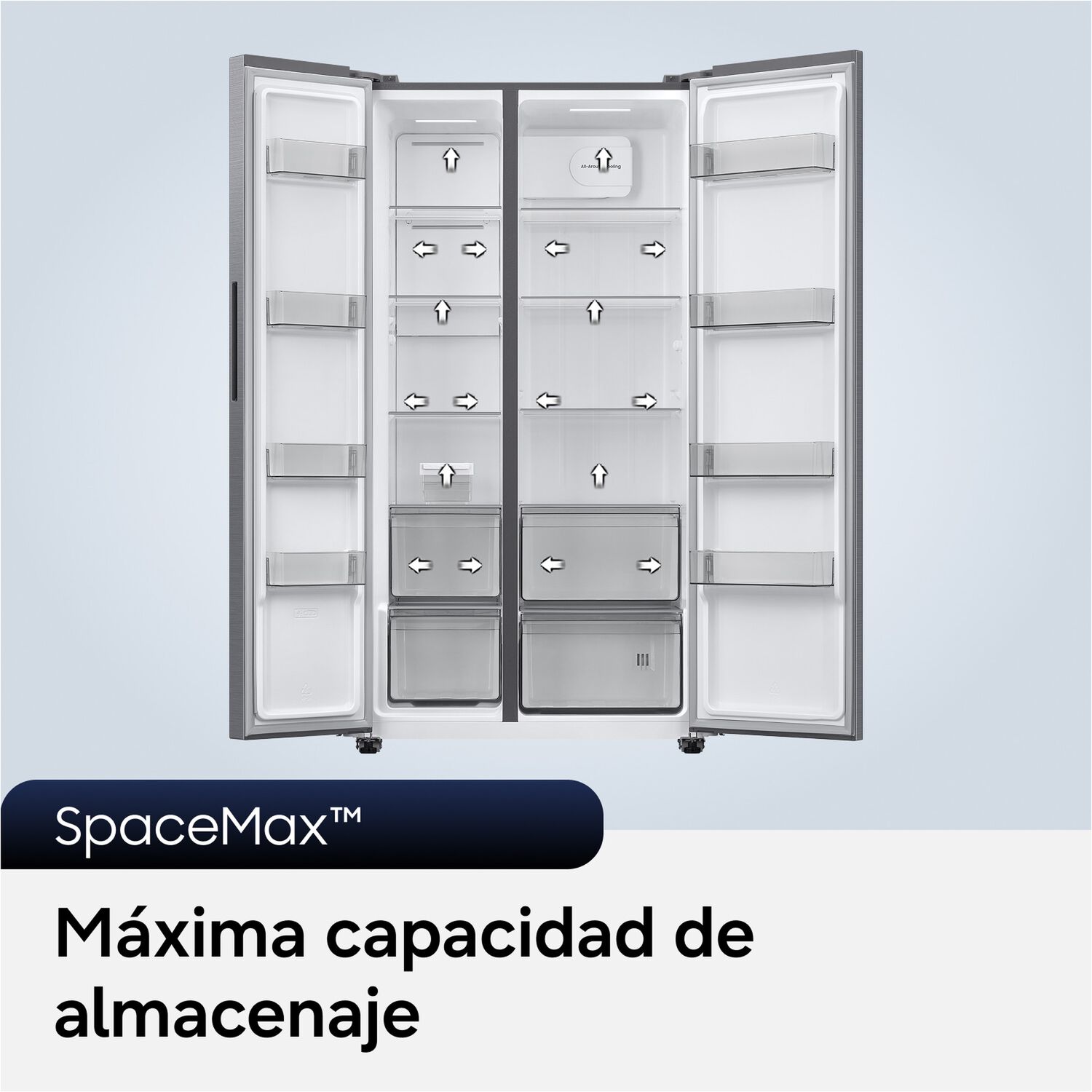 Refrigerador Side By Side 529 Litros Con Spacemax&trade; image number 7.0