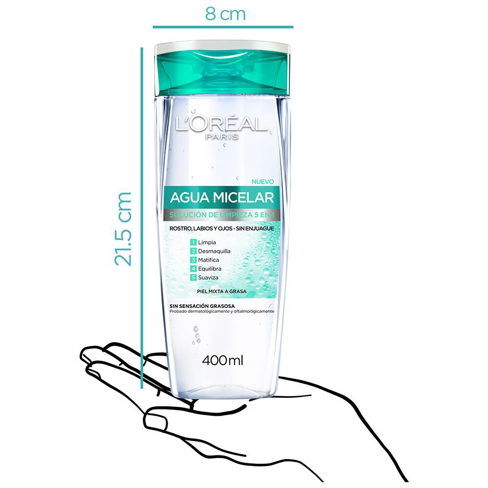 Agua Micelar Dermo Expertise / 400 Ml image number 3.0