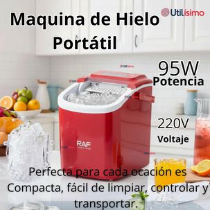Máquina De Hielo Portátil Hogar Premium