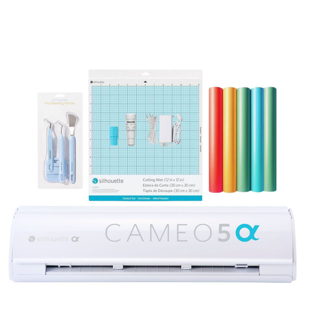 Nuevo Kit Inicio Silhouette Cameo 5 Alpha White image number 0.0