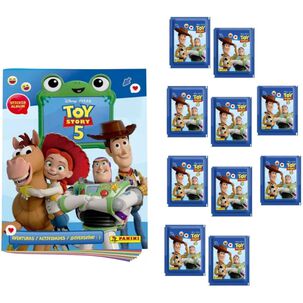 &Aacute;lbum De L&aacute;minas Toy Story 5 Panini Disney Pixar + 10sobres