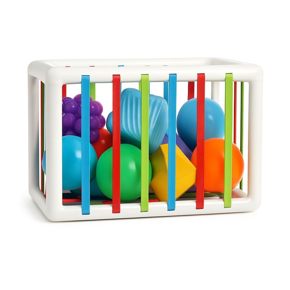 Juguete Didáctico Estimulación Temprana Cubo Sensorial Bebé Innybin image number 3.0