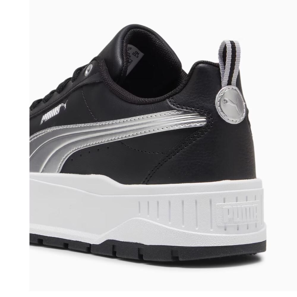 Zapatilla Urbana Mujer Puma Karmen Ii Metallic Dream Negro image number 4.0