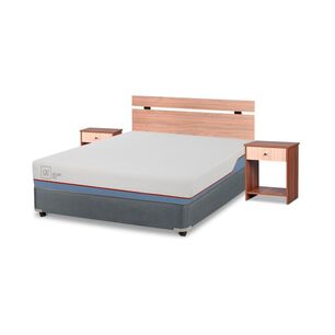 Cama Americana Cic Excellence / Full / Base Normal + Set De Maderas