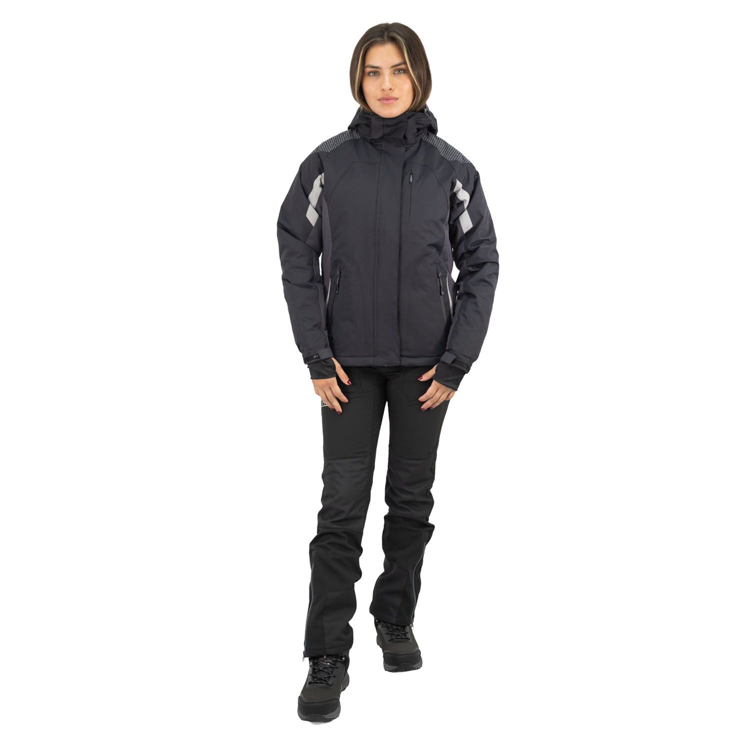 Parka Hw Aspen Negro Mujer image number 4.0