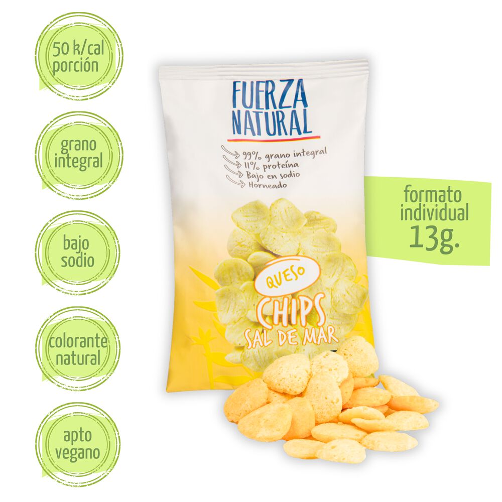 Chips Sal De Mar Snack Saludable Fuerza Natural 13g image number 7.0