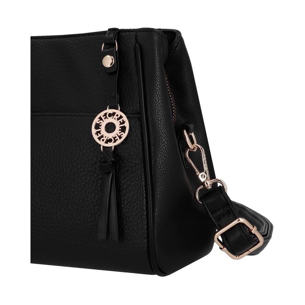 Bandolera Secret Boston St6 M Negro image number 4.0