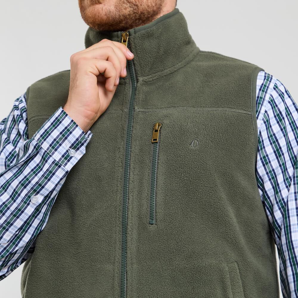 Polerón Liso Regular Sin Mangas Cuello Alto Hombre Herald image number 4.0
