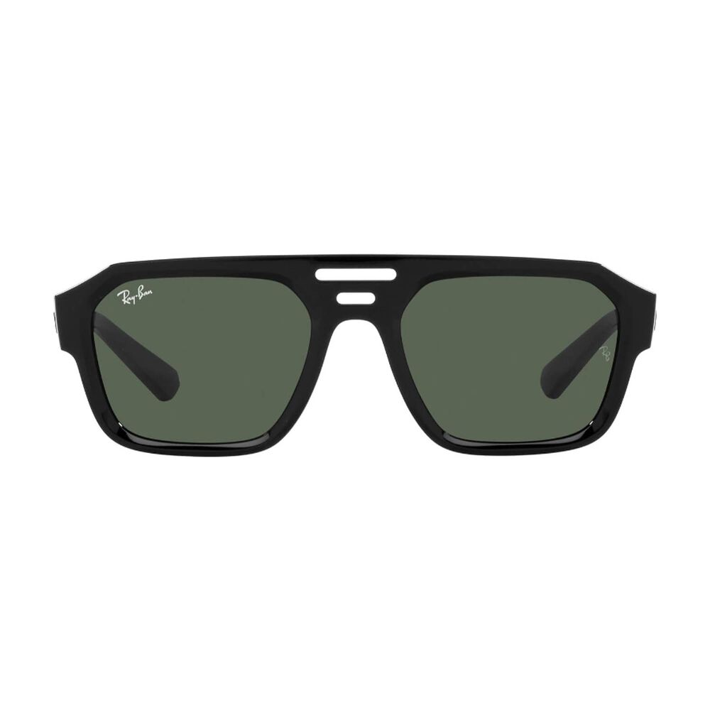 Lentes De Sol Corrigan Black Bio-based Sustentable Ray-ban image number 0.0