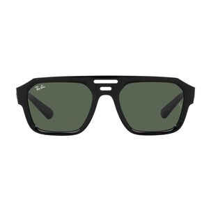 Lentes De Sol Corrigan Black Bio-based Sustentable Ray-ban