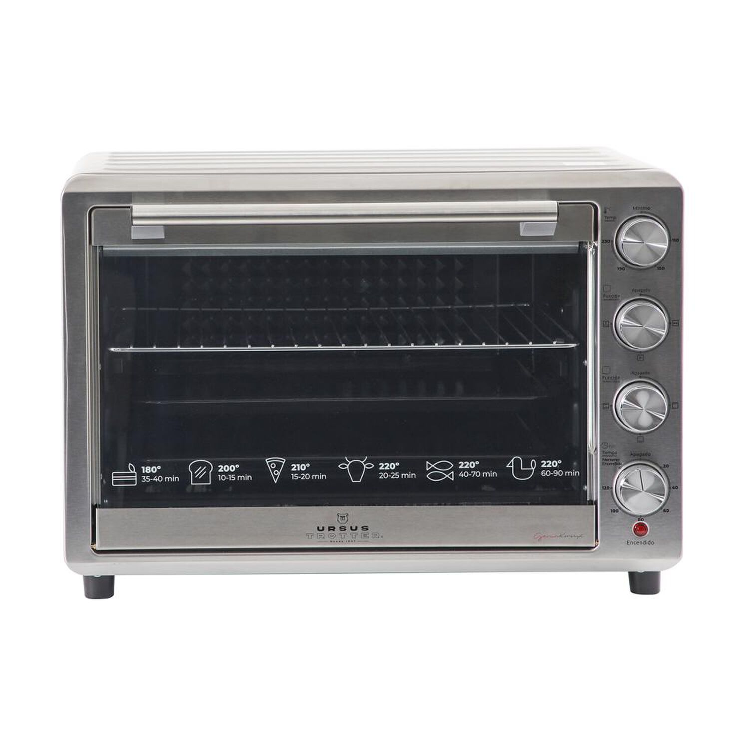 Horno El&eacute;ctrico Ursus Trotter UT-Backofen Pro-i 80l  / 80 Litros / 2200 W image number 3.0