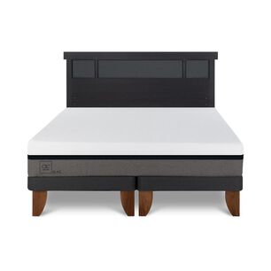 Cama Europea Cic Balance / King / Base Dividida + Respaldo