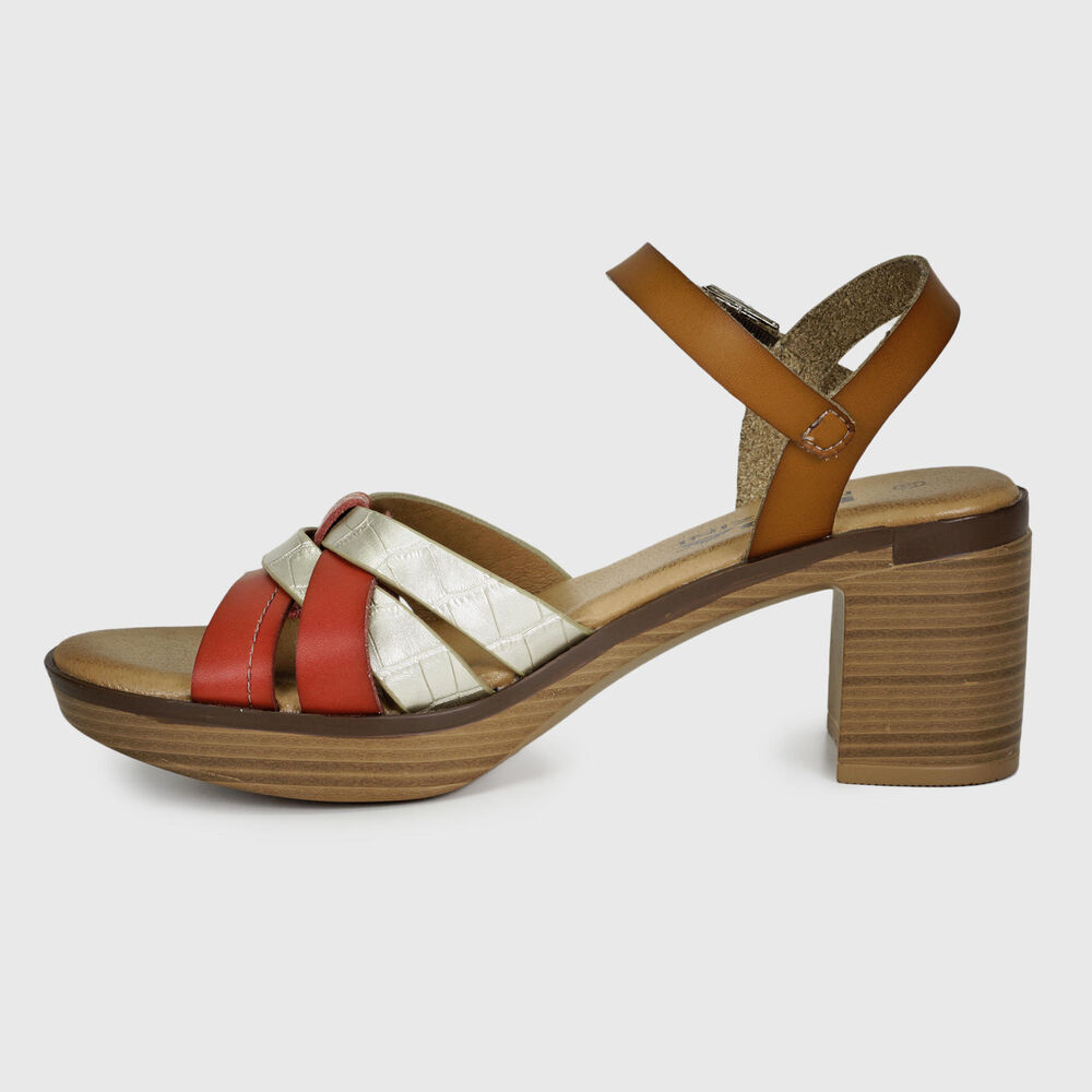 Sandalia Fernanda Rojo image number 3.0