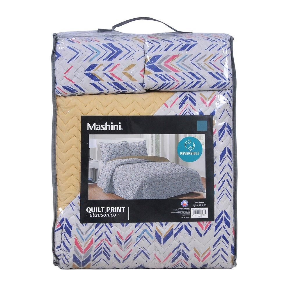 Cubrecama Quilt Estampado 1.5 Plazas Guayama image number 3.0