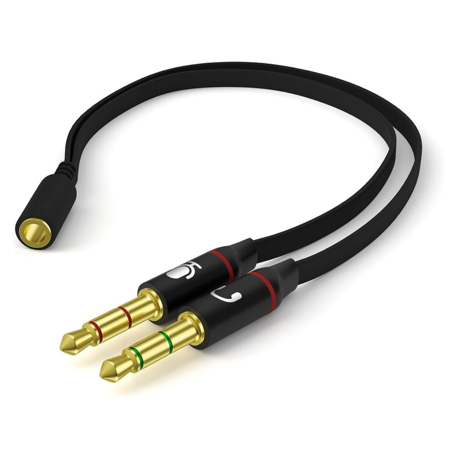 Cable Adaptador 3.5mm Para Audifonos Con Micr&oacute;fono image number 4.0