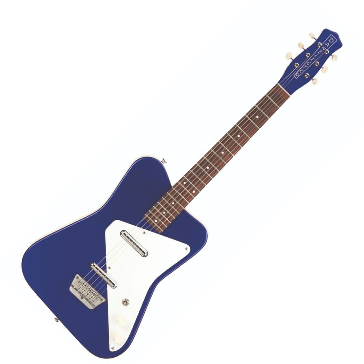 Guitarra El&eacute;ctrica Pro Guitar Blue Metallic Danelectro image number 2.0