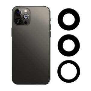 Vidrios De Camaras Trasera Compatible Con Iphone 12 Pro Max