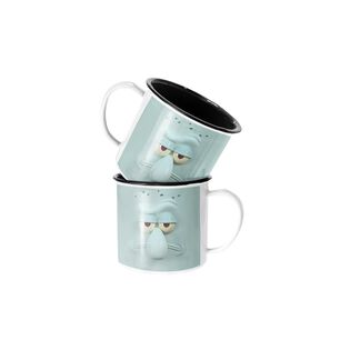 Taza Enlozada Lechera Calamardo Bob Esponja Animado