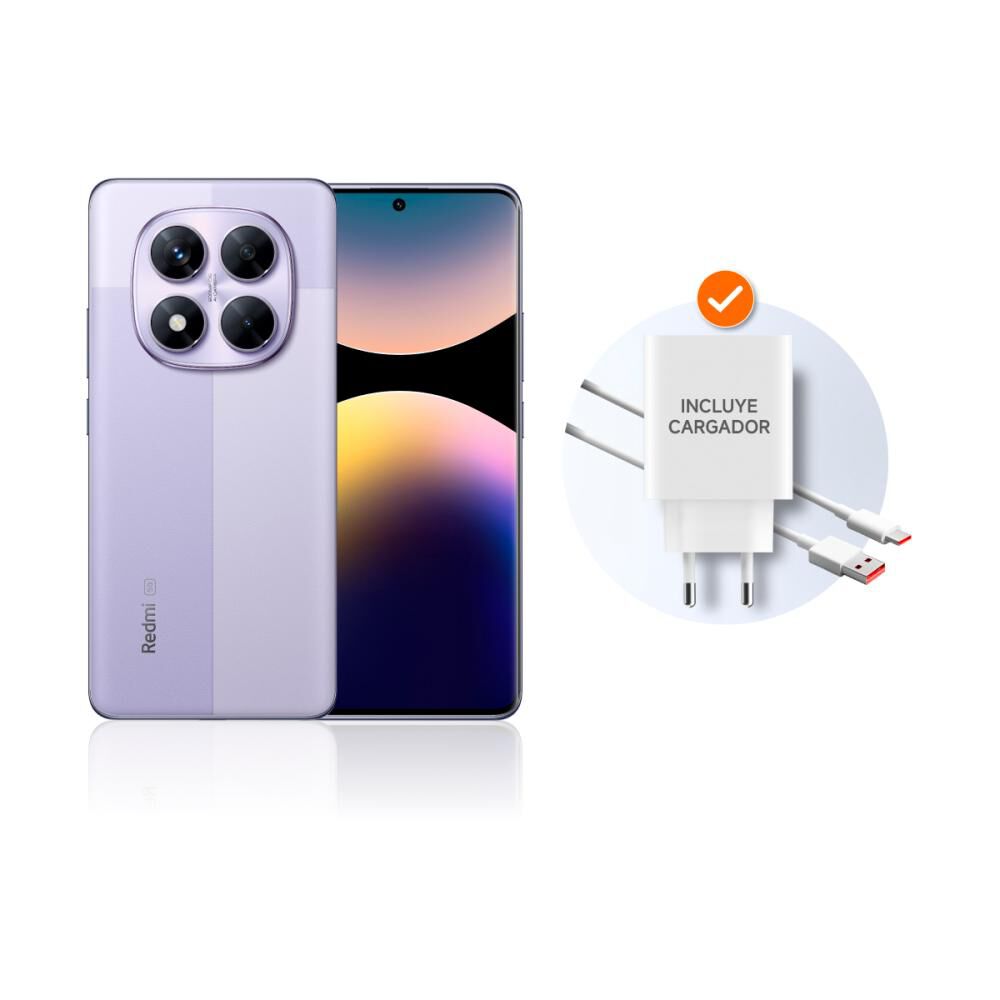 Smartphone Xiaomi Redmi Note 14 Pro Morado / 5G / 256 GB / Liberado + Parlante bluetooth Sound pocket image number 1.0