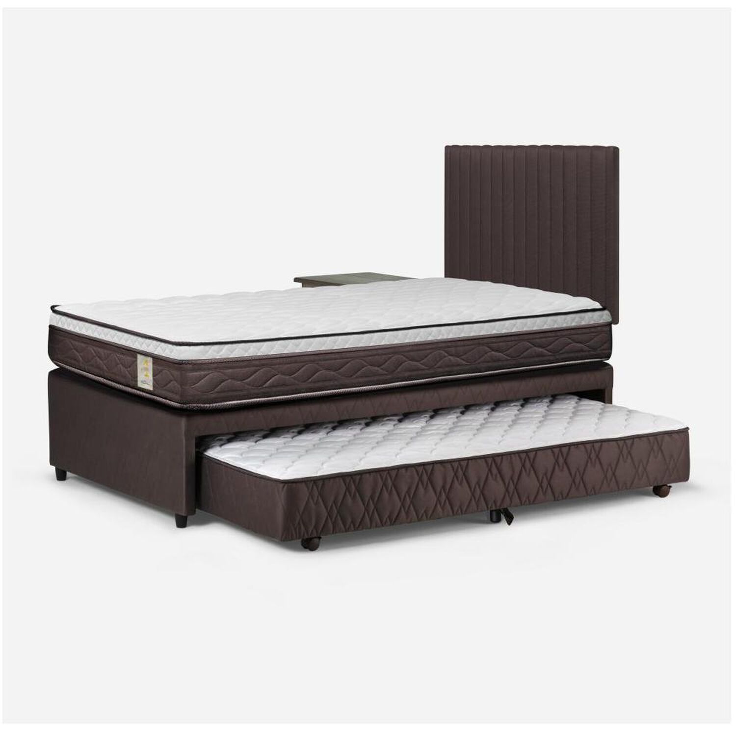 Cama Nido Rosen Ns4 / 1.5 Plazas / Base Normal + Set De Maderas image number 1.0