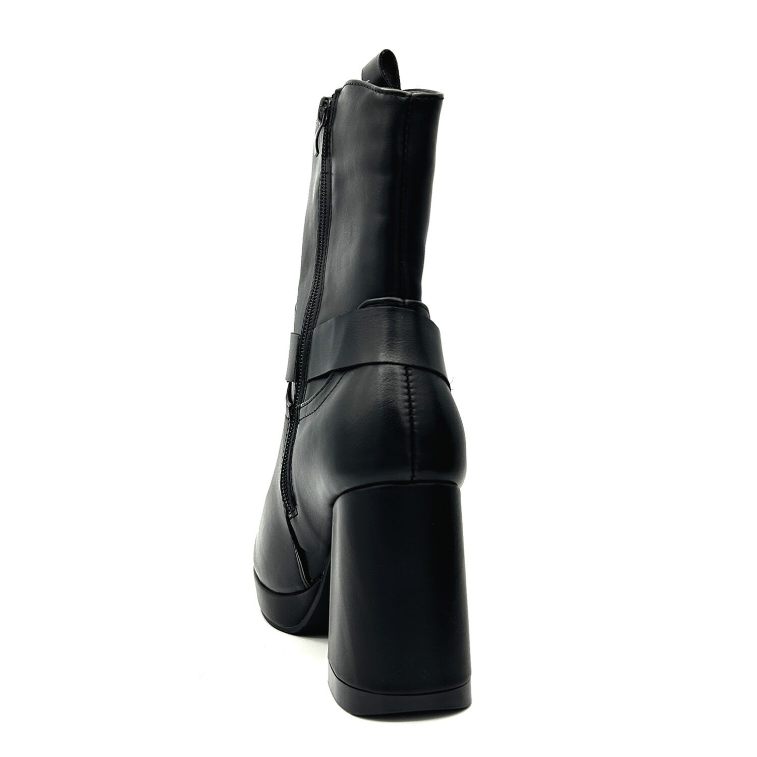 Bota Para Mujer Color Negro Con Plataforma Y Detalles image number 4.0