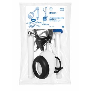 Kit Estanque Wc Fitting Universal Descarga Y Fijaciones Fose