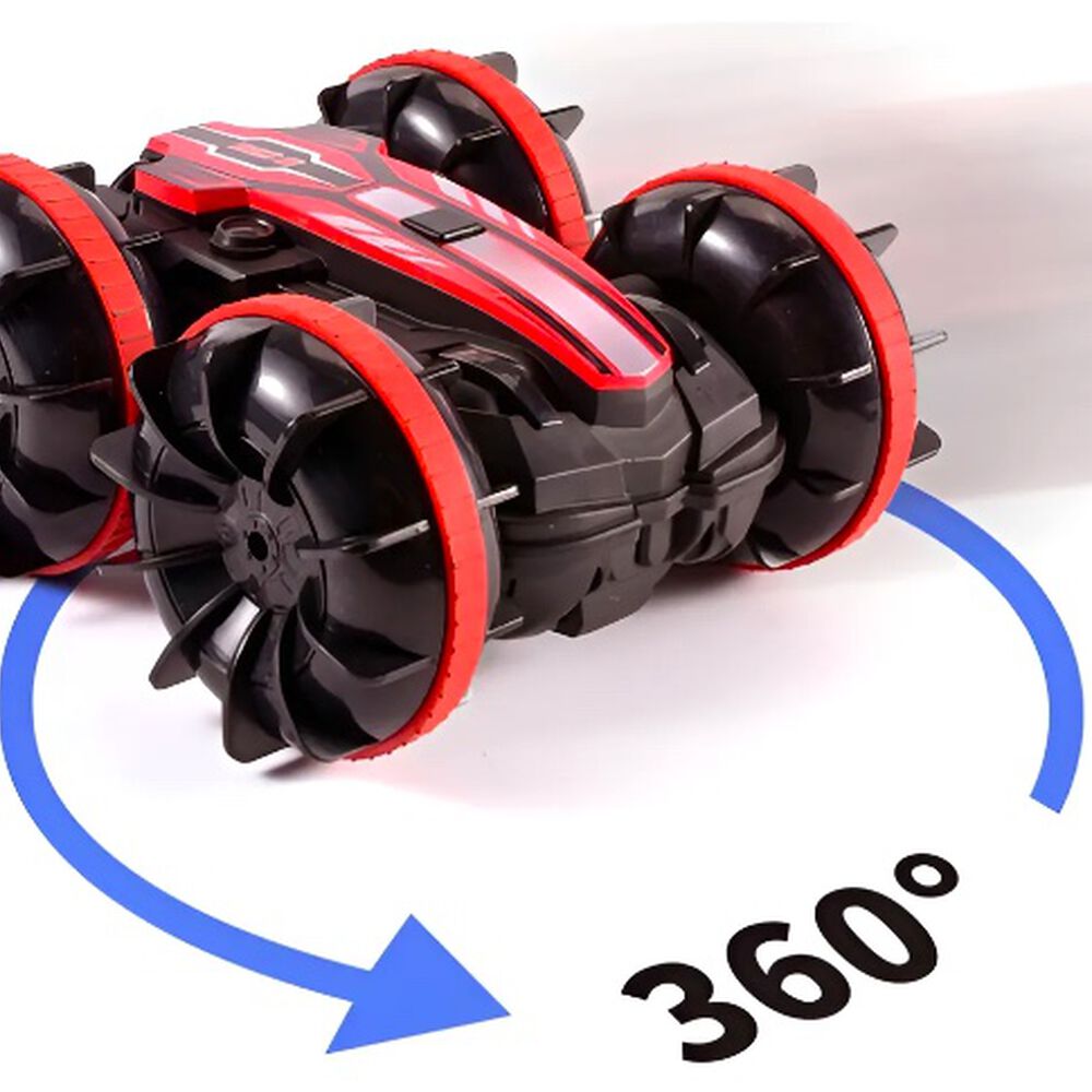 Carrito Control Remoto Anfibio Stunt Recargable 360 Grados image number 5.0