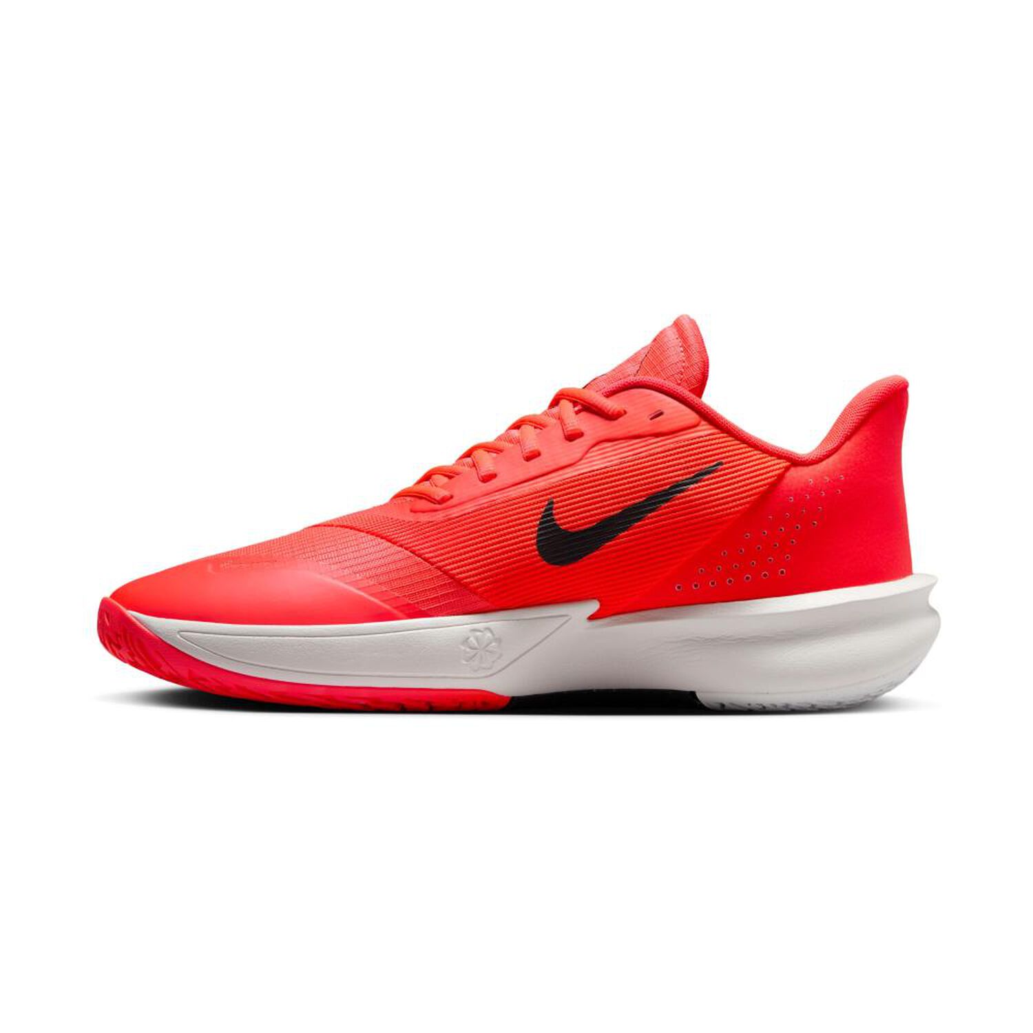 Zapatilla Basketball Hombre Nike Precision 7 Rojo image number 2.0